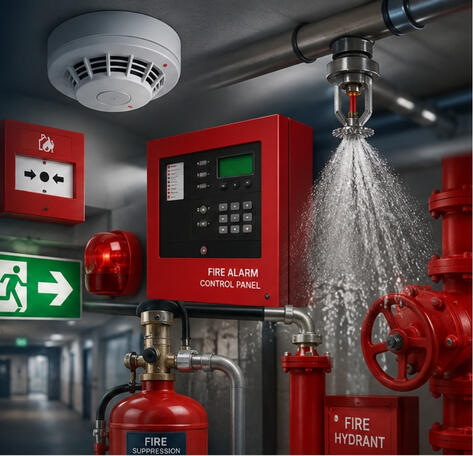 Active Fire Protection: Supply, Installation and Maintenance from Tower Fire